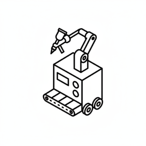 塗装機械のアイコン