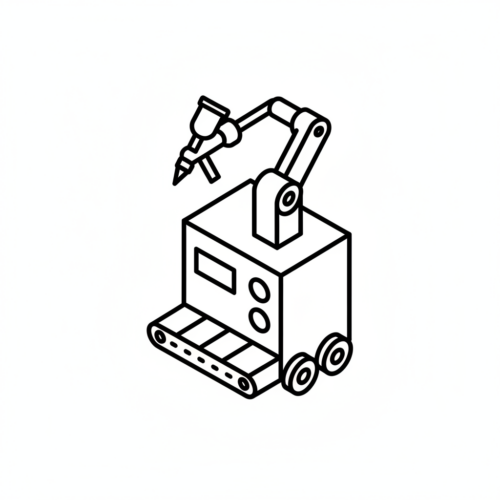 塗装機械のアイコン
