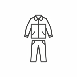 作業服のアイコン