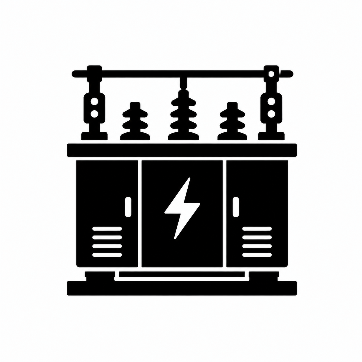 受変電設備のアイコンのフリーアイコン・イラスト素材｜製造業向け無料ダウンロード