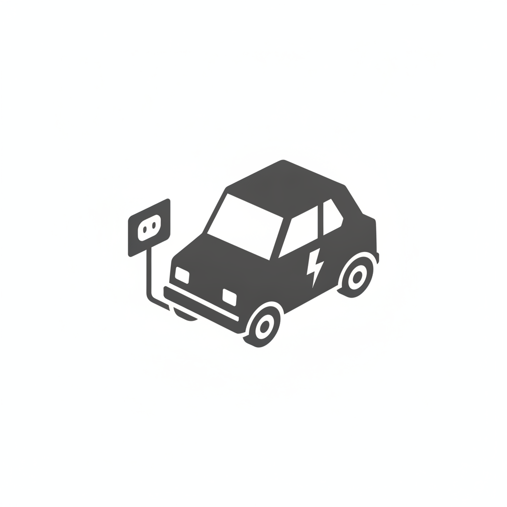 EV（電気自動車）のアイコンのフリーアイコン・イラスト素材｜製造業向け無料ダウンロード