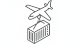 航空貨物のアイコンのフリーアイコン・イラスト素材｜製造業向け無料ダウンロード