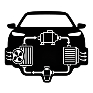 車載ヒートポンプのアイコン