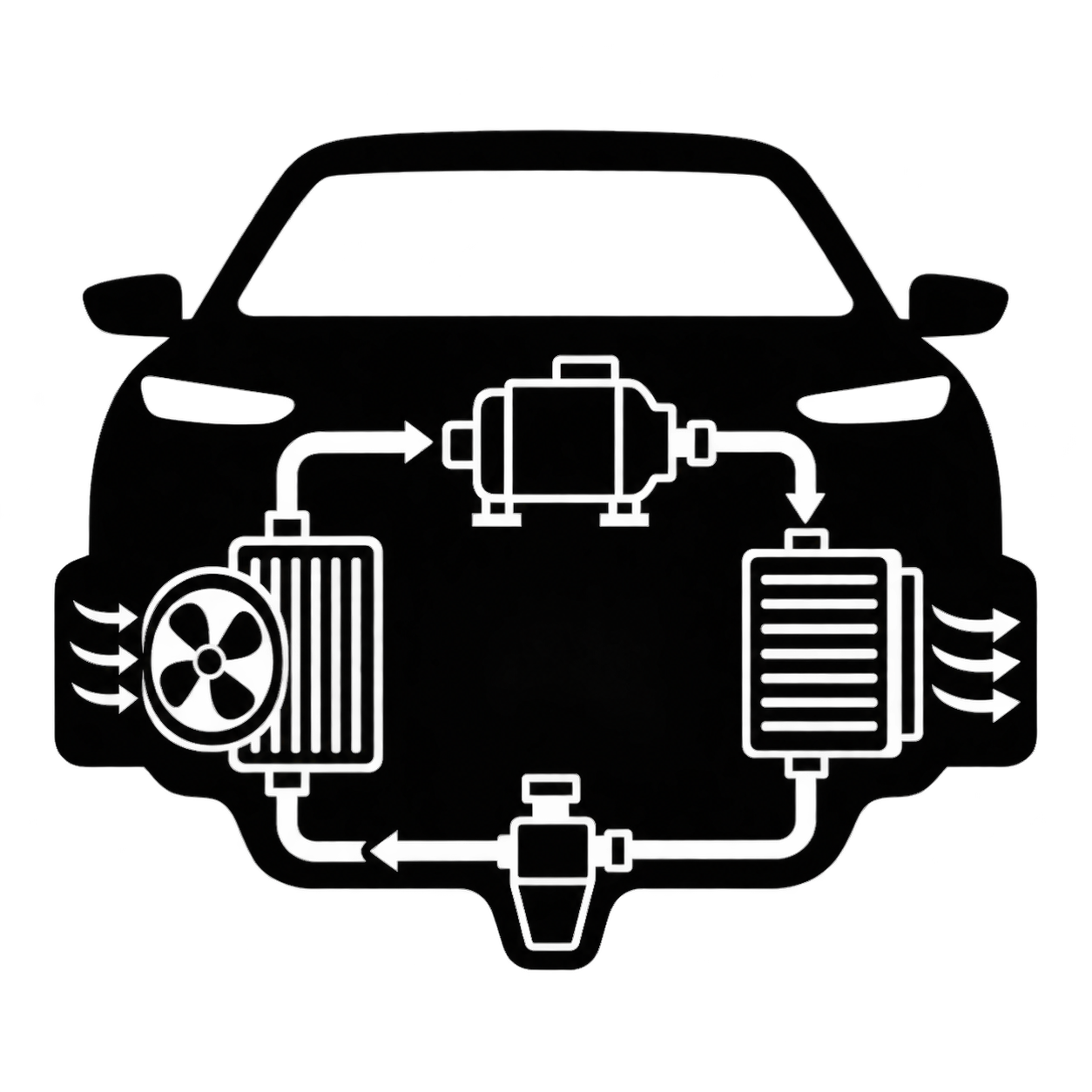 車載ヒートポンプのアイコンのフリーアイコン・イラスト素材｜製造業向け無料ダウンロード