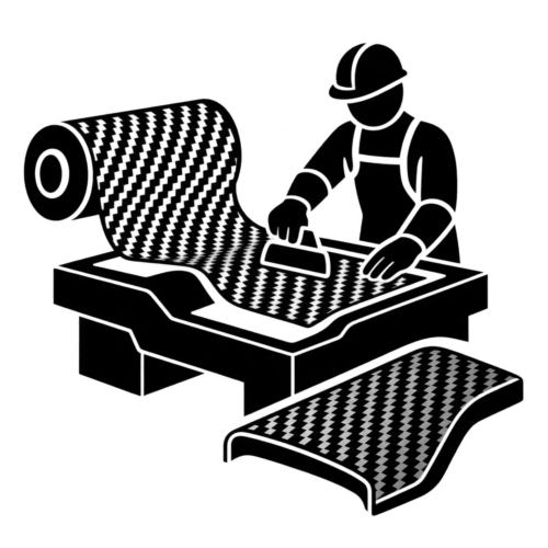炭素繊維（CFRP）のアイコン