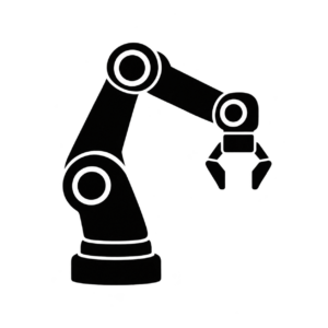 協働ロボットのアイコンのアイコン