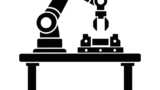 協働ロボット作業台のアイコンのフリーアイコン・イラスト素材｜製造業向け無料ダウンロード