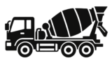 コンクリートミキサー車のアイコンのフリーアイコン・イラスト素材｜製造業向け無料ダウンロード