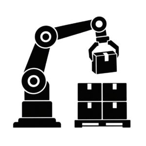 デパレタイジングロボットのアイコンのアイコン