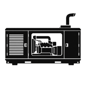 非常用発電機のアイコンのアイコン