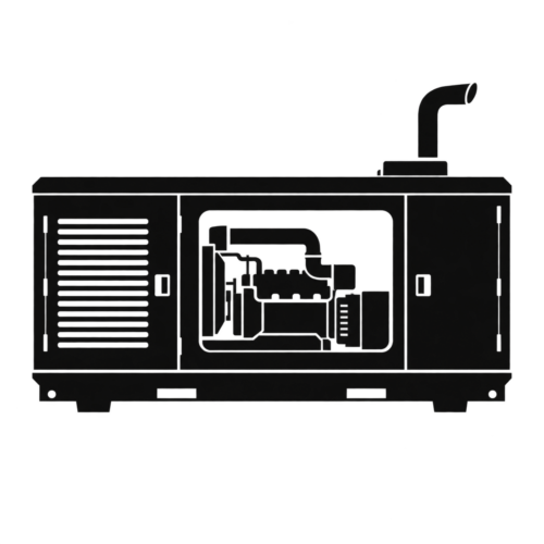 非常用発電機のアイコン