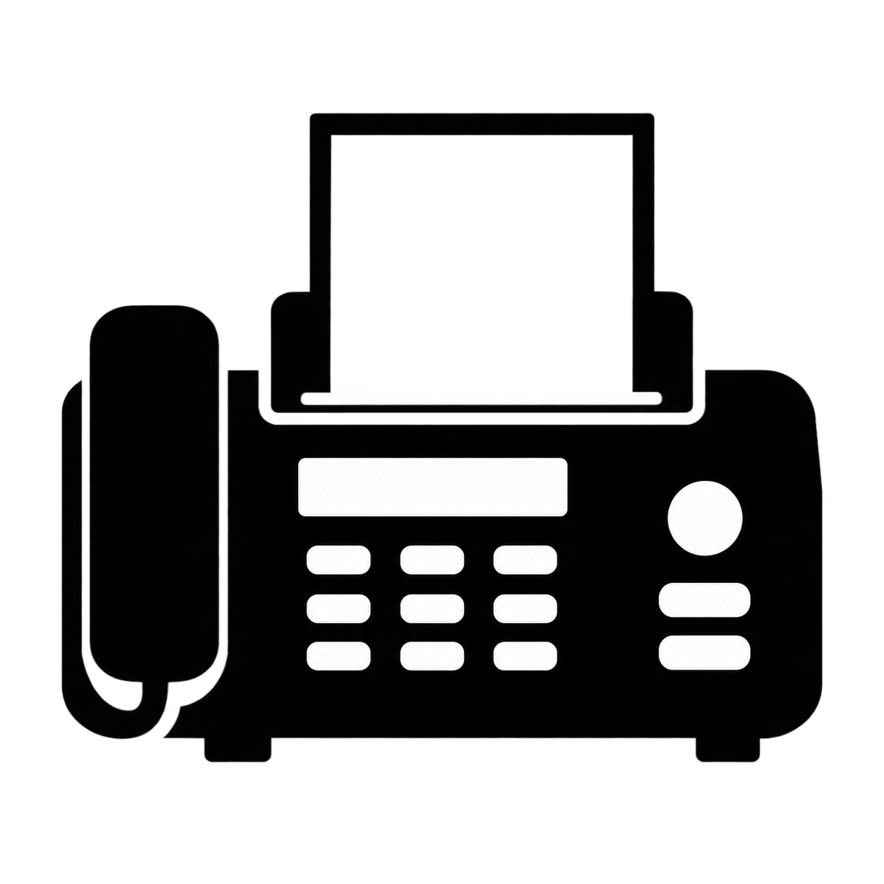 FAXのアイコンのフリーアイコン・イラスト素材｜製造業向け無料ダウンロード
