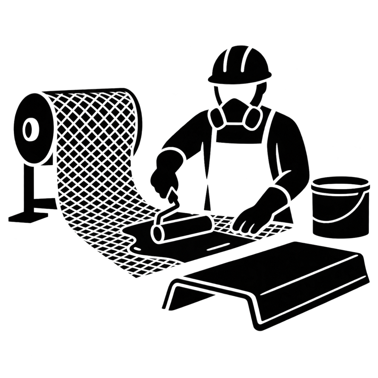 ガラス繊維（GFRP）のアイコンのフリーアイコン・イラスト素材｜製造業向け無料ダウンロード
