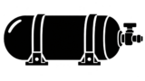 高圧水素タンクのアイコンのフリーアイコン・イラスト素材｜製造業向け無料ダウンロード