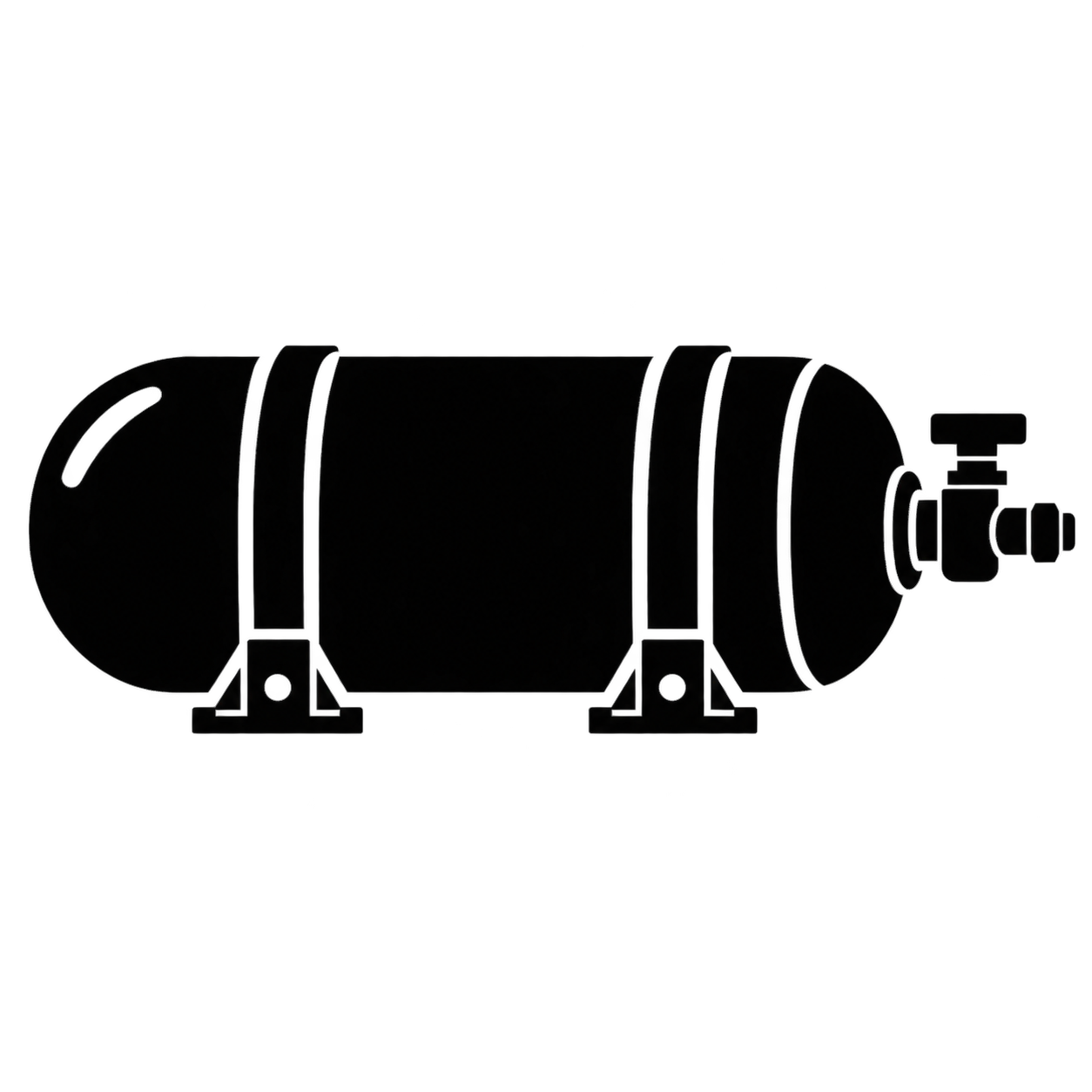 高圧水素タンクのアイコンのフリーアイコン・イラスト素材｜製造業向け無料ダウンロード