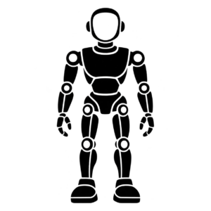 ヒューマノイドロボットのアイコン