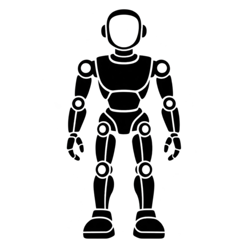 ヒューマノイドロボットのアイコン