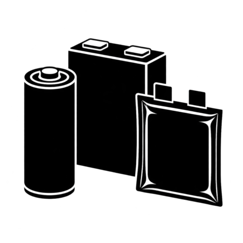 リチウムイオン電池セルのアイコン