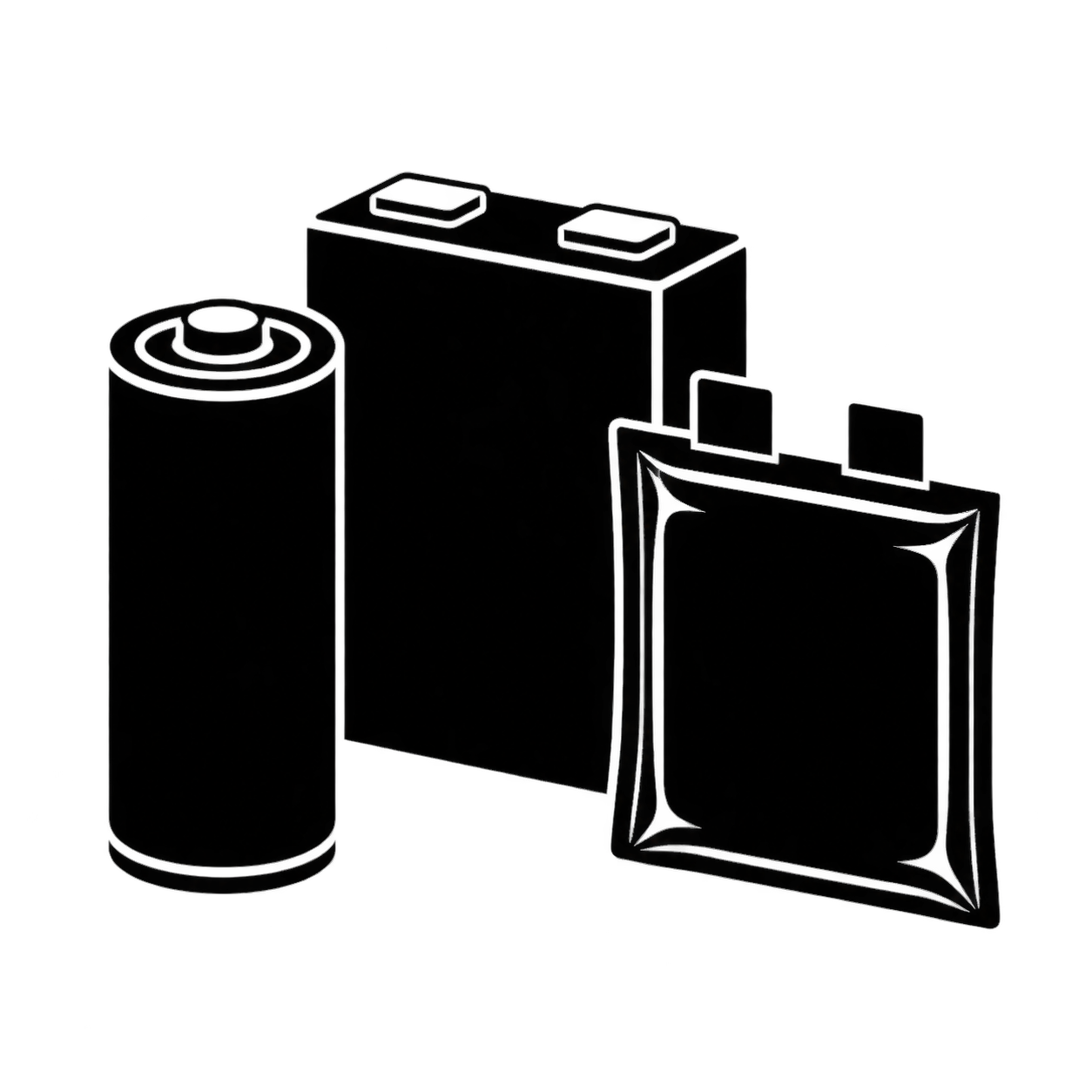 リチウムイオン電池セルのアイコンのフリーアイコン・イラスト素材｜製造業向け無料ダウンロード
