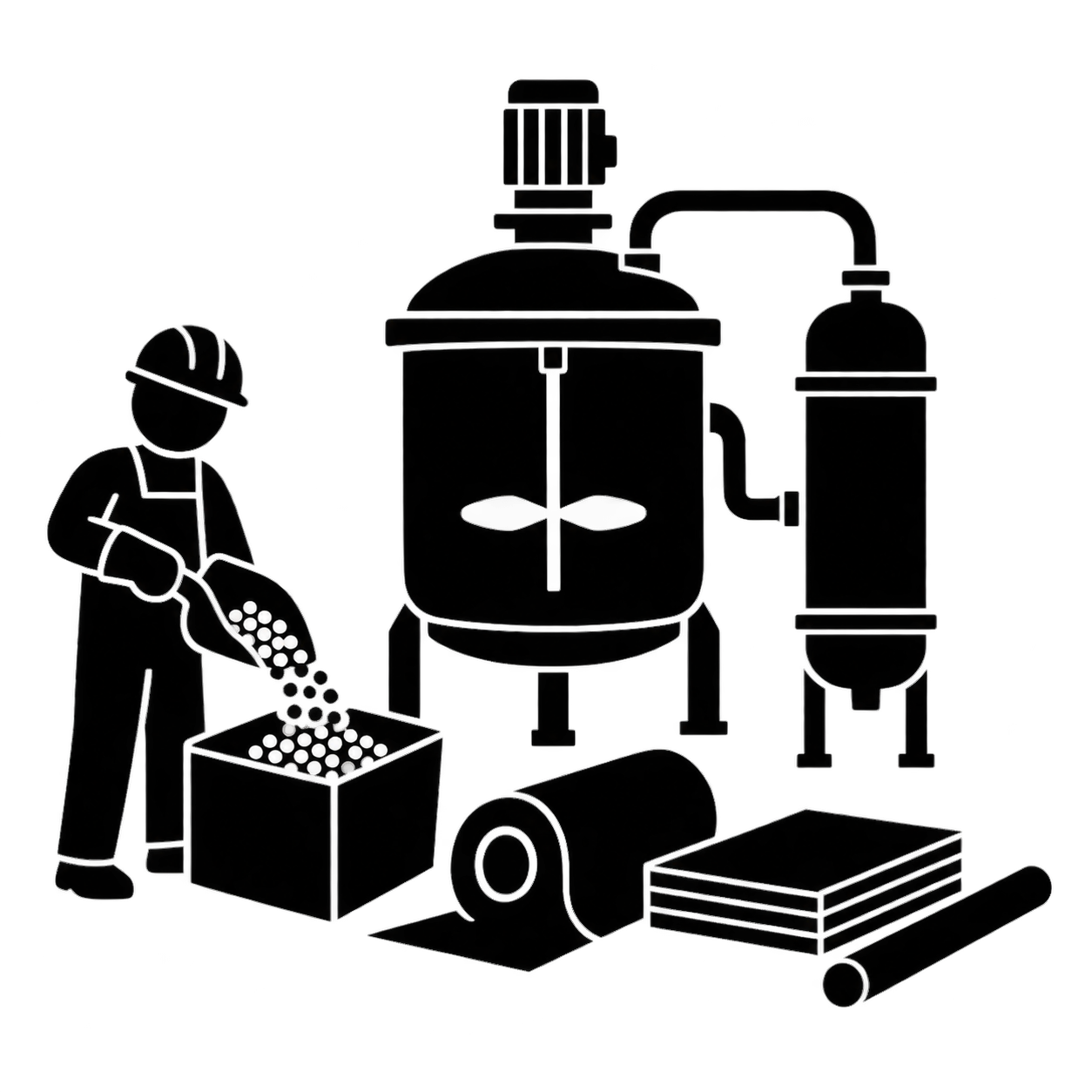 PTFE（フッ素樹脂）のアイコンのフリーアイコン・イラスト素材｜製造業向け無料ダウンロード