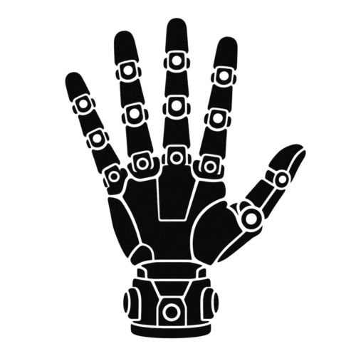 ロボットハンドのアイコン