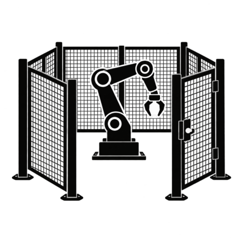 ロボット安全柵のアイコン