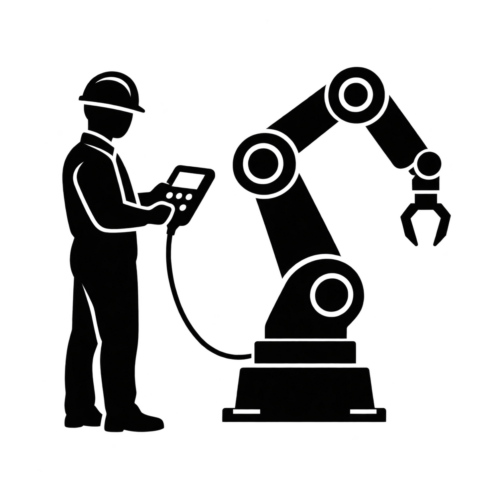 ロボットティーチングのアイコン