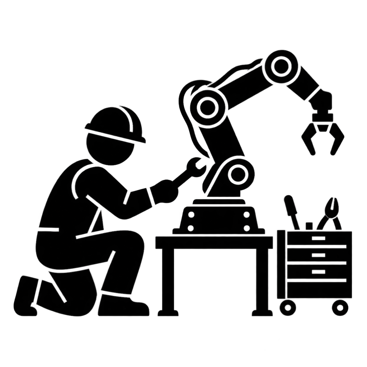 ロボットエンジニアのアイコンのフリーアイコン・イラスト素材｜製造業向け無料ダウンロード