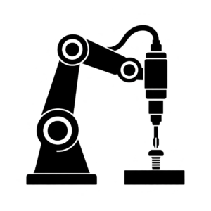 ねじ締めロボットのアイコンのアイコン