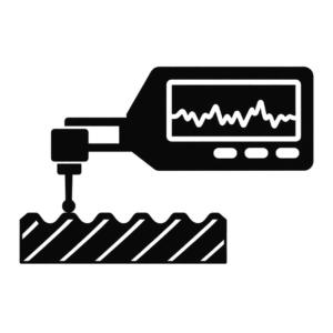 表面粗さ測定機のアイコンのアイコン