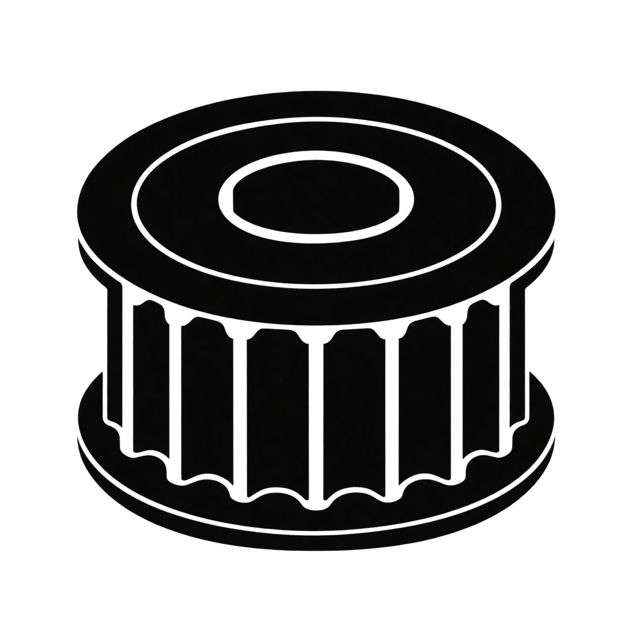タイミングプーリーのアイコン