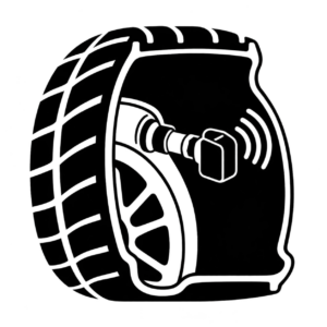 タイヤ空気圧センサ（TPMS）のアイコン