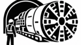 シールドマシン（TBM）のアイコンのフリーアイコン・イラスト素材｜製造業向け無料ダウンロード