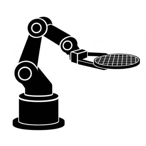 ウェーハ搬送ロボットのアイコン