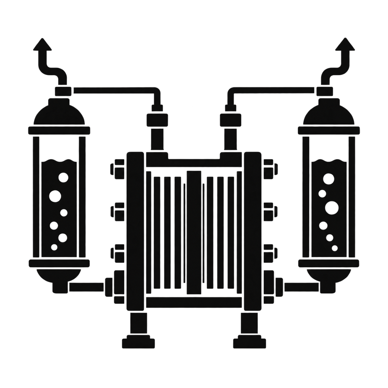 水電解装置のアイコンのフリーアイコン・イラスト素材｜製造業向け無料ダウンロード