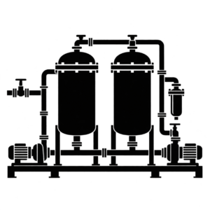 水処理設備のアイコンのアイコン