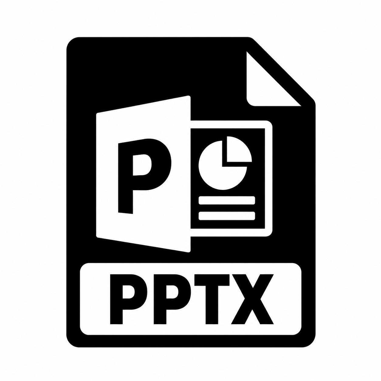 PPTX（パワーポイント）のアイコンのフリーアイコン・イラスト素材｜製造業向け無料ダウンロード