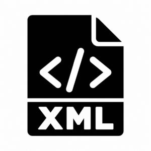 XML（ファイル形式）のアイコンのアイコン