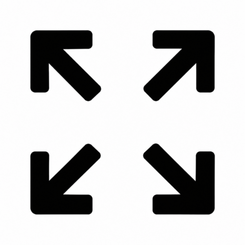 全画面表示ボタンのアイコン