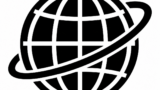 インターネット接続（地球儀）のアイコンのフリーアイコン・イラスト素材｜製造業向け無料ダウンロード