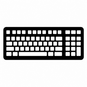 キーボード（PC）のアイコンのアイコン