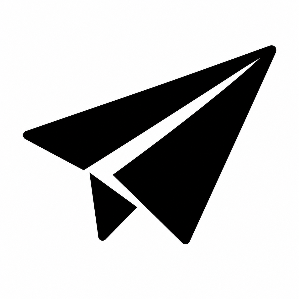 紙飛行機（送信マーク）のアイコンのフリーアイコン・イラスト素材｜製造業向け無料ダウンロード
