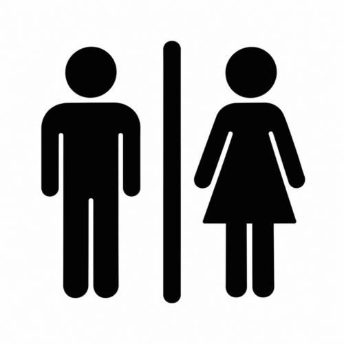トイレピクトグラムのアイコン
