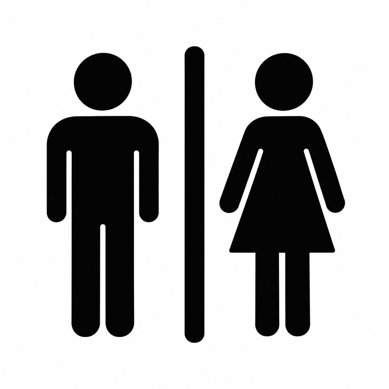 トイレピクトグラムのアイコンのフリーアイコン・イラスト素材｜製造業向け無料ダウンロード