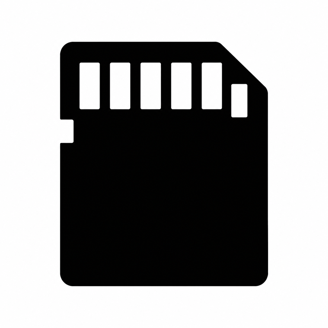 SDカードのアイコンのフリーアイコン・イラスト素材｜製造業向け無料ダウンロード