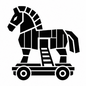 トロイの木馬のアイコンのアイコン