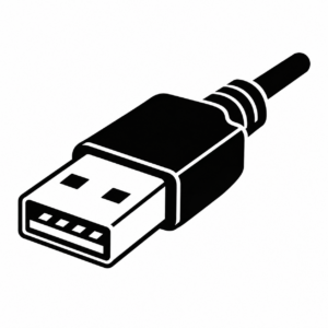 USBコネクタのアイコン