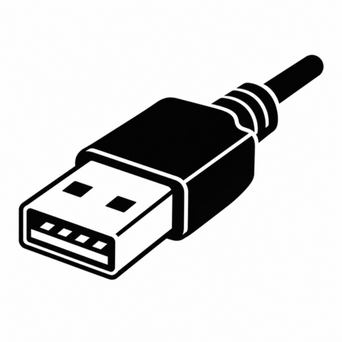 USBコネクタのアイコン