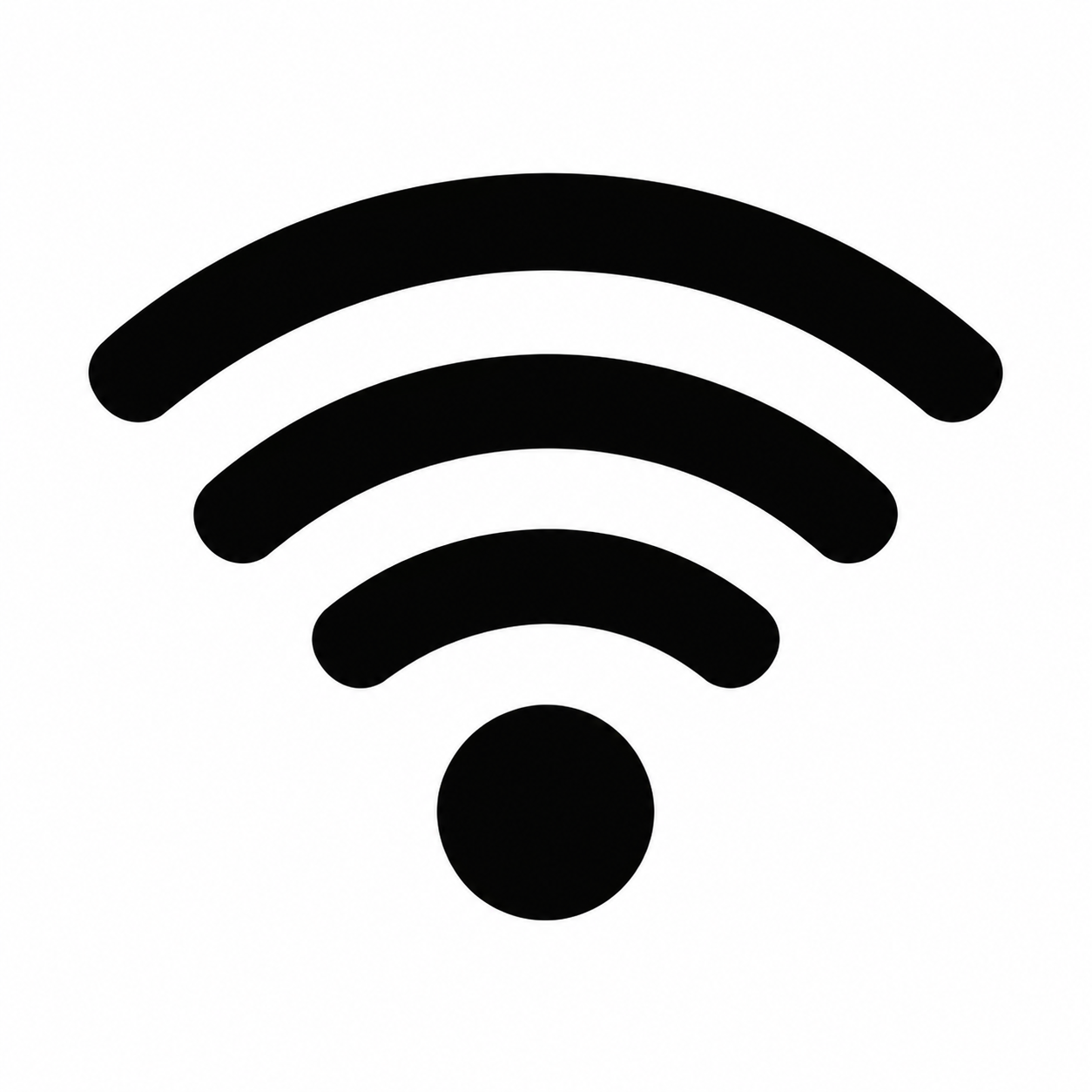 Wi-Fi・電波マークのアイコンのフリーアイコン・イラスト素材｜製造業向け無料ダウンロード